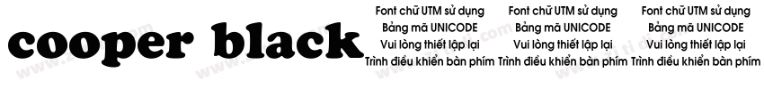 cooper black字体下载字体转换